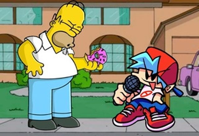 Rhythm Duel with Homer