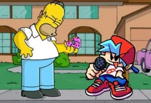 Rhythm Duel with Homer