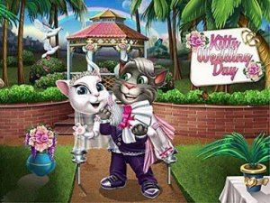 Feline Wedding Dress Up Fun