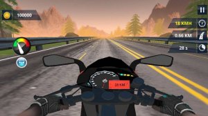 Open Road Motorcycle Dash