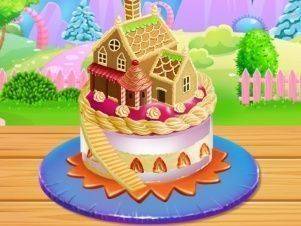 Whimsical Doll Kitchen Cake Decorating
