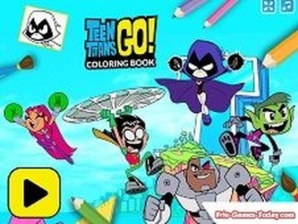 Teen Titans Go Creative Coloring