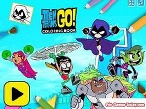 Teen Titans Go Creative Coloring