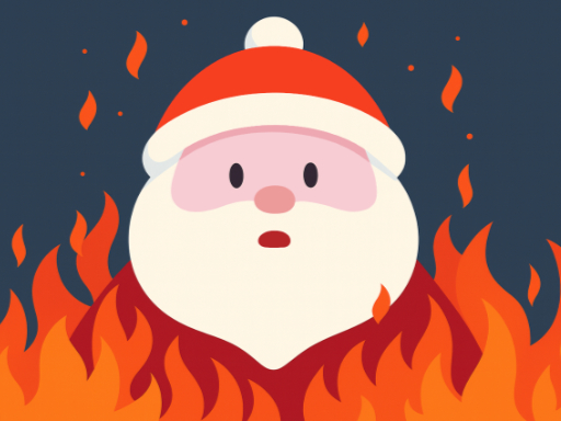 Santa Chimney Escape Action Game