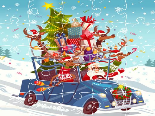 Festive Truck Jigsaw Puzzle