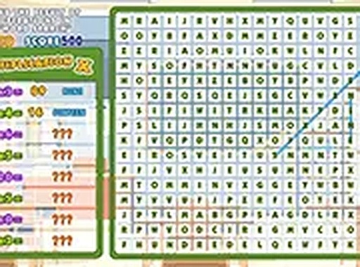 Number Word Search Puzzle