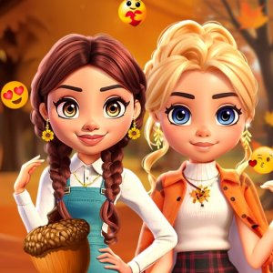 Fall Fashion Studio Creative Dress Up